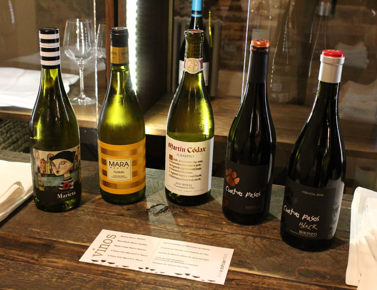 CATA de la bodega MARTIN CODAX en el Palacio Carvajal Girón