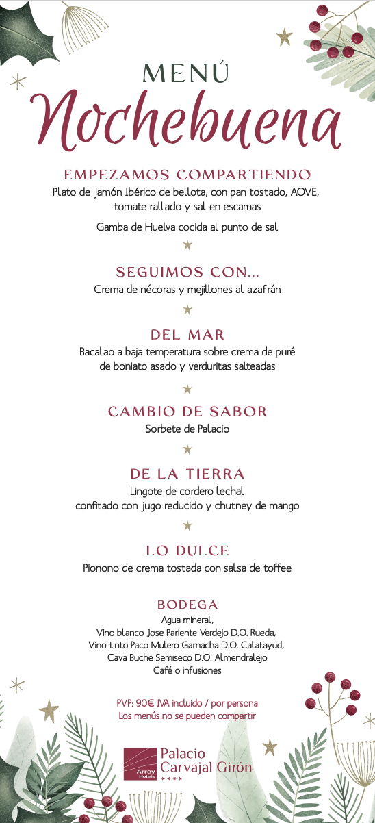 menu-nochebuena-hotel-carvajal