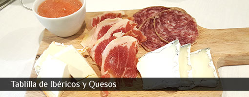 Tablilla de Ibéricos y Quesos